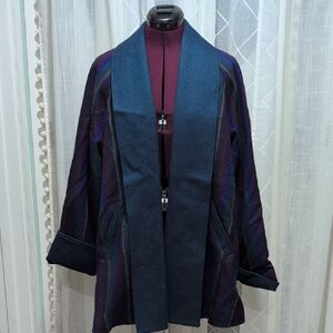 Chic Women's Multicolor Blazer Oversize fit upto L